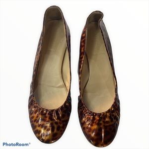 J. Crew Cece Ballet Flats Shoes Tortoise Shell